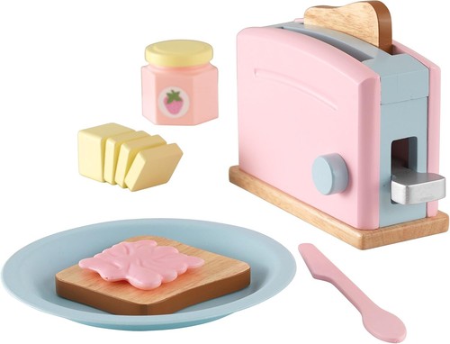 Toy toaster pastel colour - colour, with
