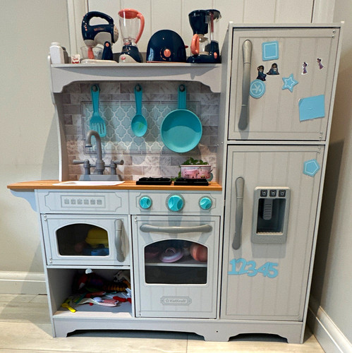 Kidkraft wooden play kitchen - kidkraft,