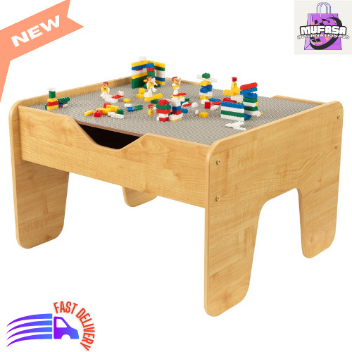 Wooden activity table for kids - activity,