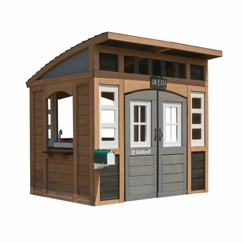 Outdoor wooden playhouse kids - wooden,