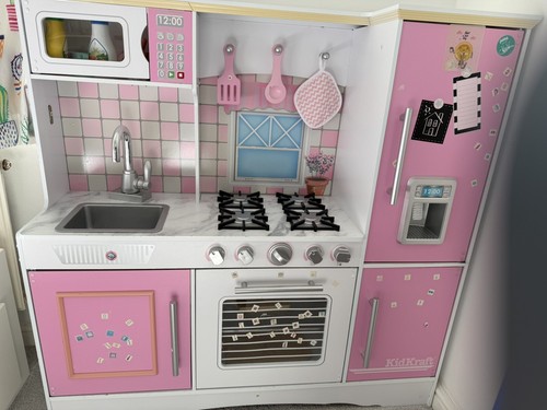 Kidkraft wooden play kitchen - wooden,
