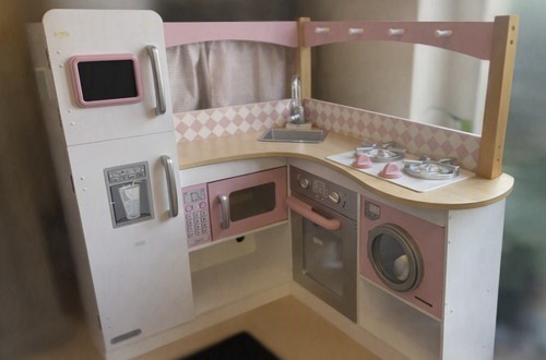 Kidkraft wooden corner play - wooden,